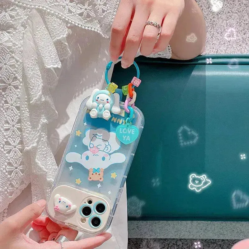 Sanrio Kuromi & Friends Mirror Stand Case (For iPhones)