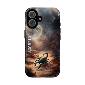 Scorpio Horoscope Tough Phone Case for iPhone Google Pixel Samsung Galaxy