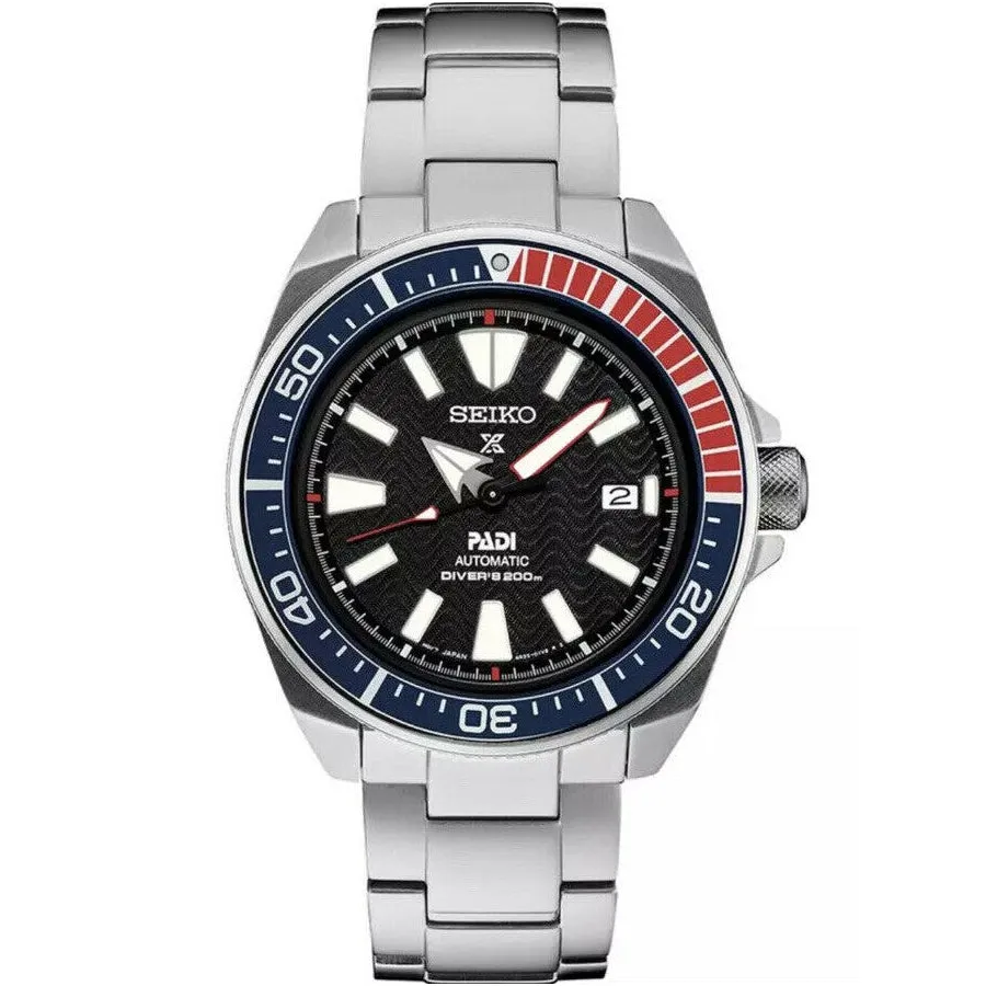 Seiko Padi SRPF09 Prospex Silver-Tone 44mm Stainless Steel Men's Watch