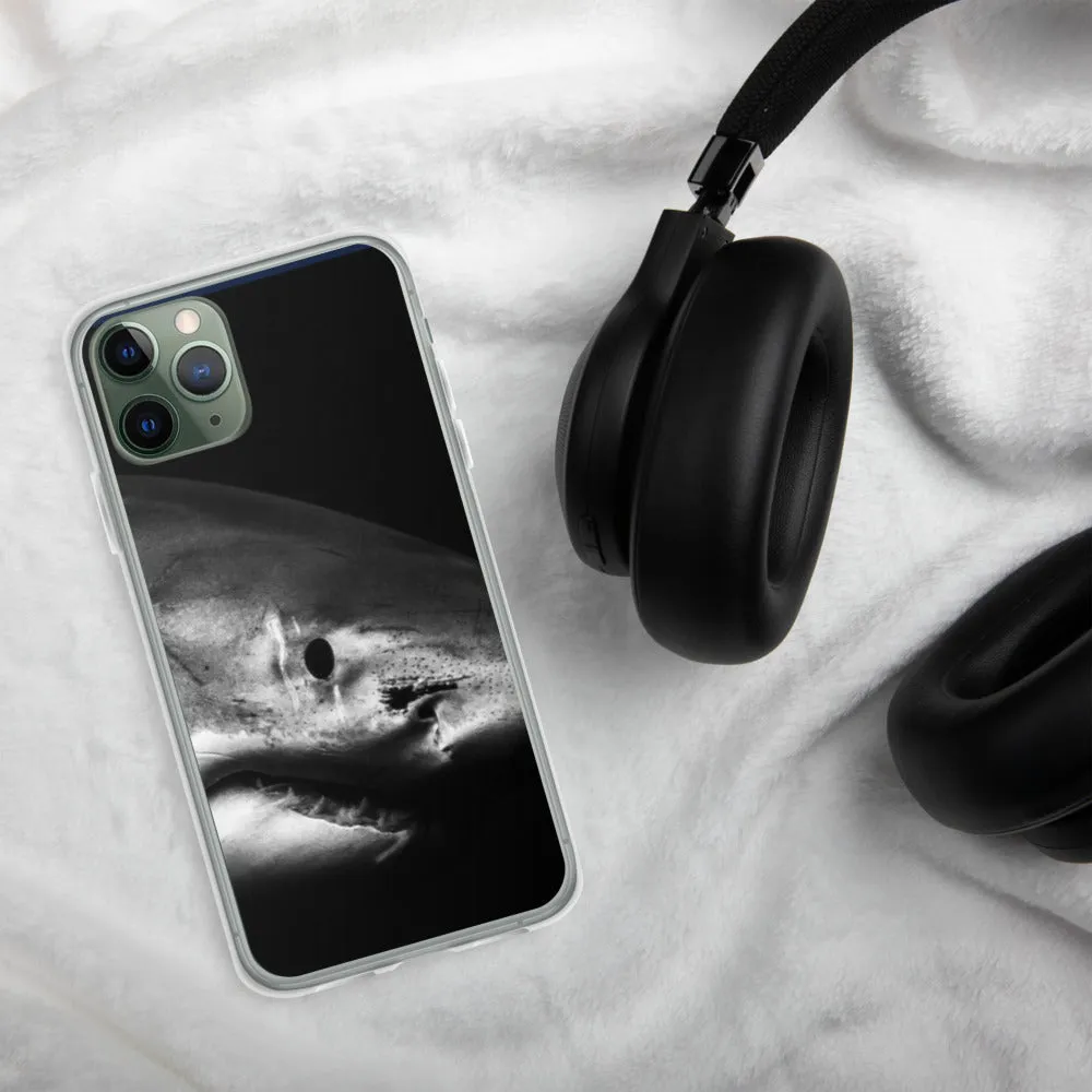 Shark Face iPhone Case. Great White shark photo by @juansharks