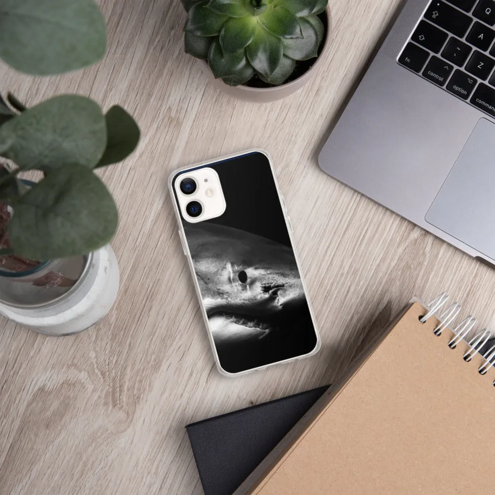 Shark Face iPhone Case. Great White shark photo by @juansharks