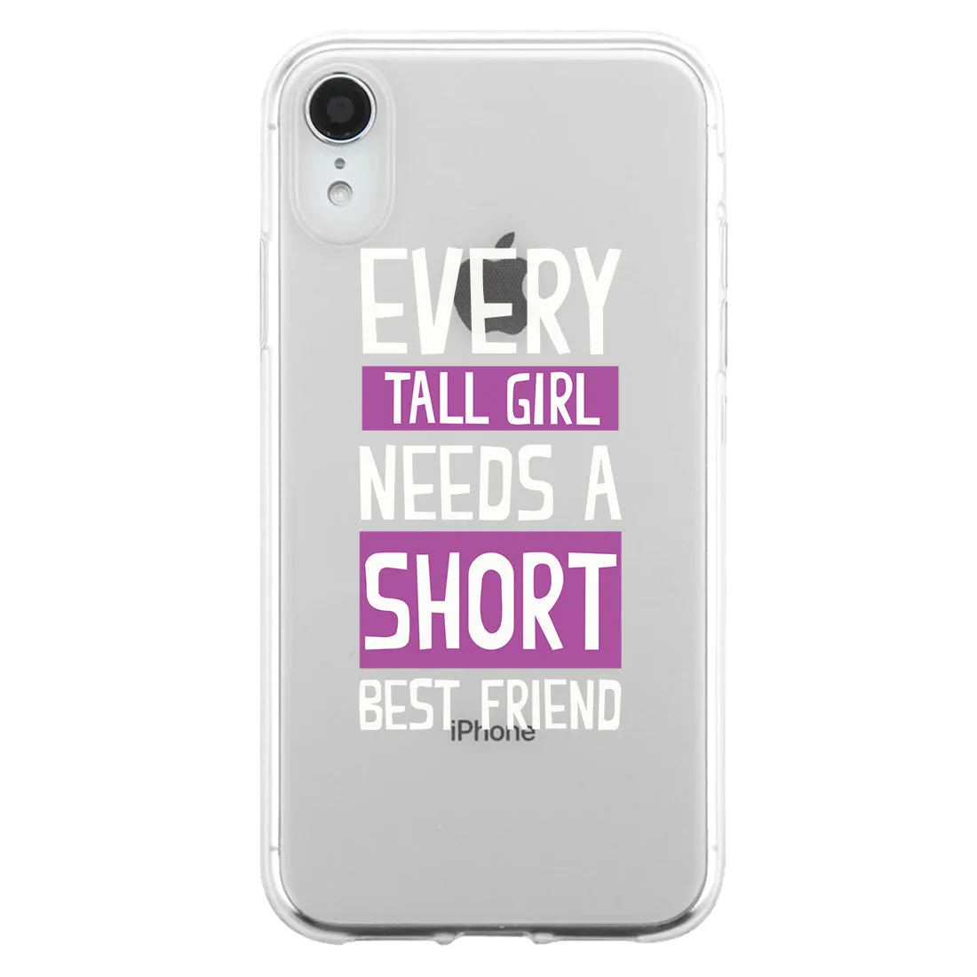 Short And Tall BFF Matching Phone Covers Supportive Awesome Gift