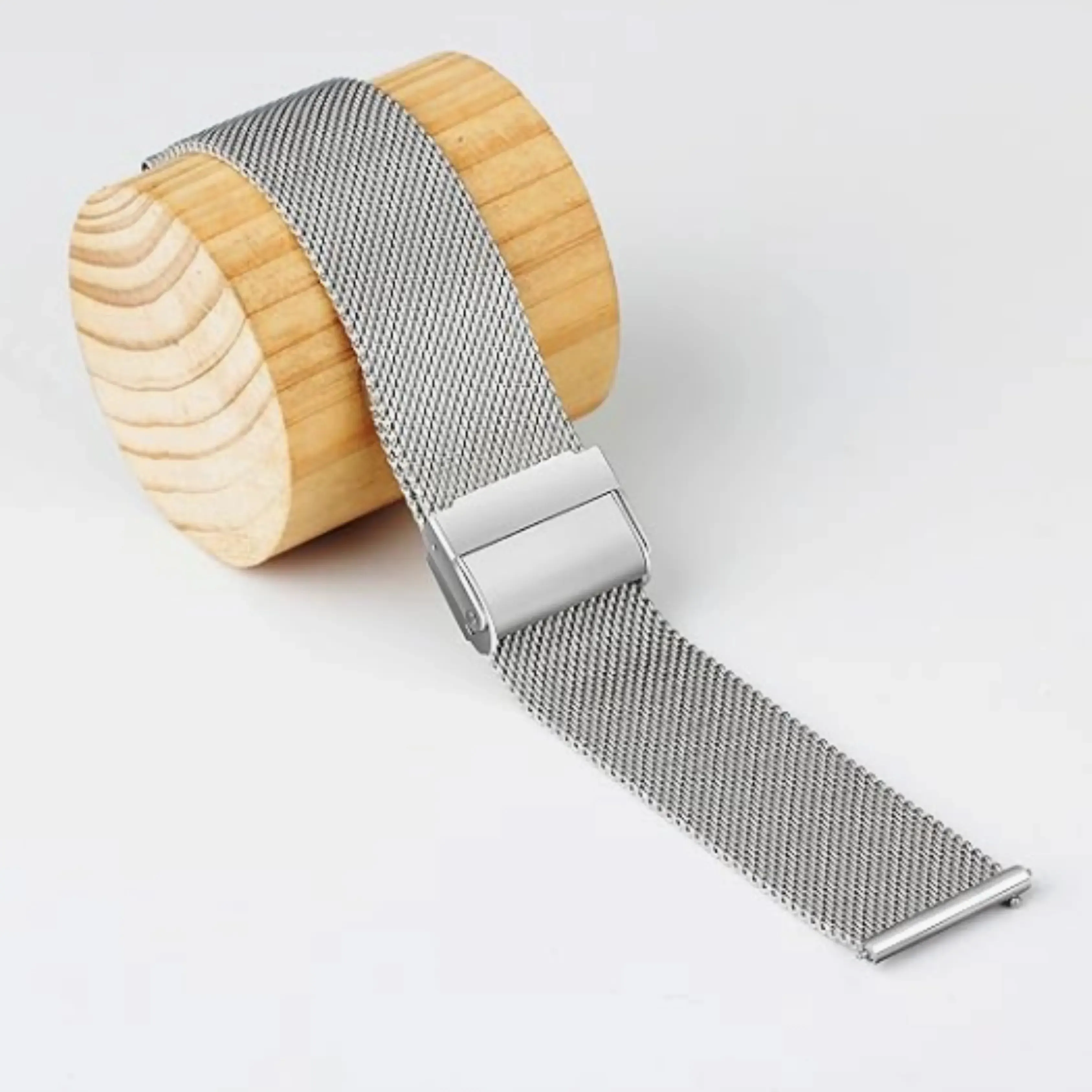 Silver Loop Watch Band