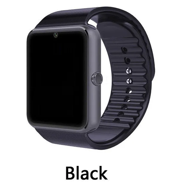 Smart Watch GT08 Clock With Sim Card Slot Push Message Bluetooth Connectivity Android Phone Better Than DZ09 Smartwatch