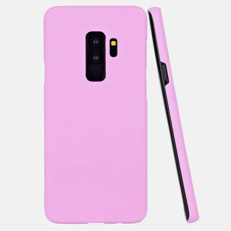 Soft touch coated hard PC case for Samsung S9/S9 Plus