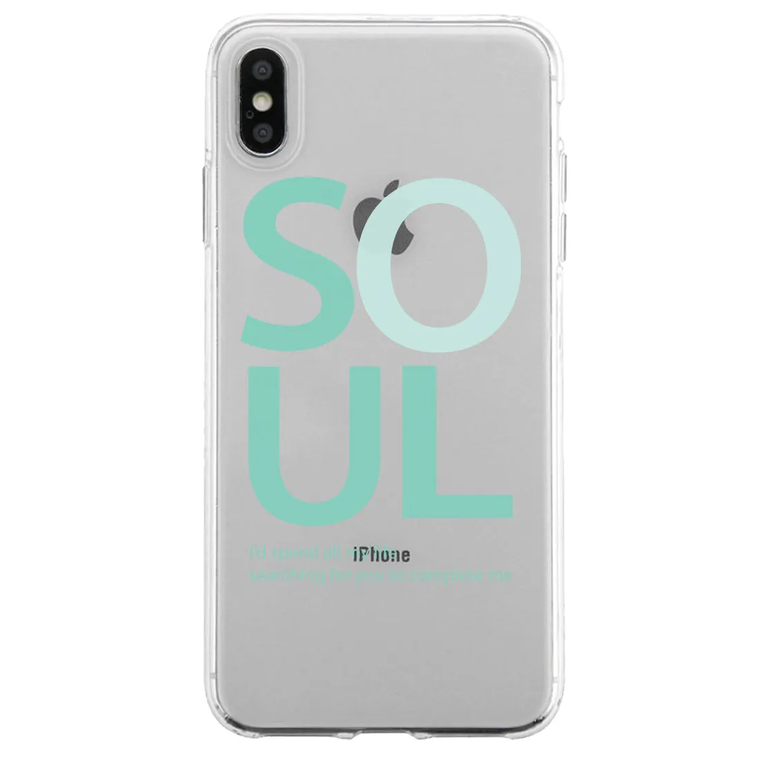 Soulmate Couple Matching Phone Cases Adorable Sweet Thoughtful Gift