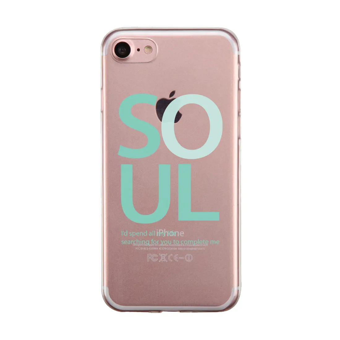 Soulmate Couple Matching Phone Cases Adorable Sweet Thoughtful Gift