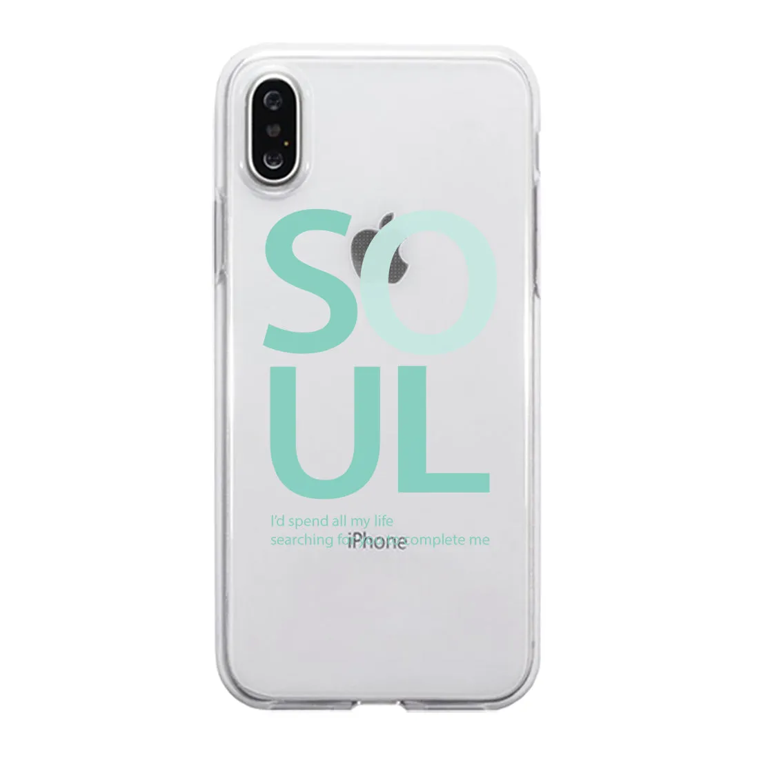 Soulmate Couple Matching Phone Cases Adorable Sweet Thoughtful Gift