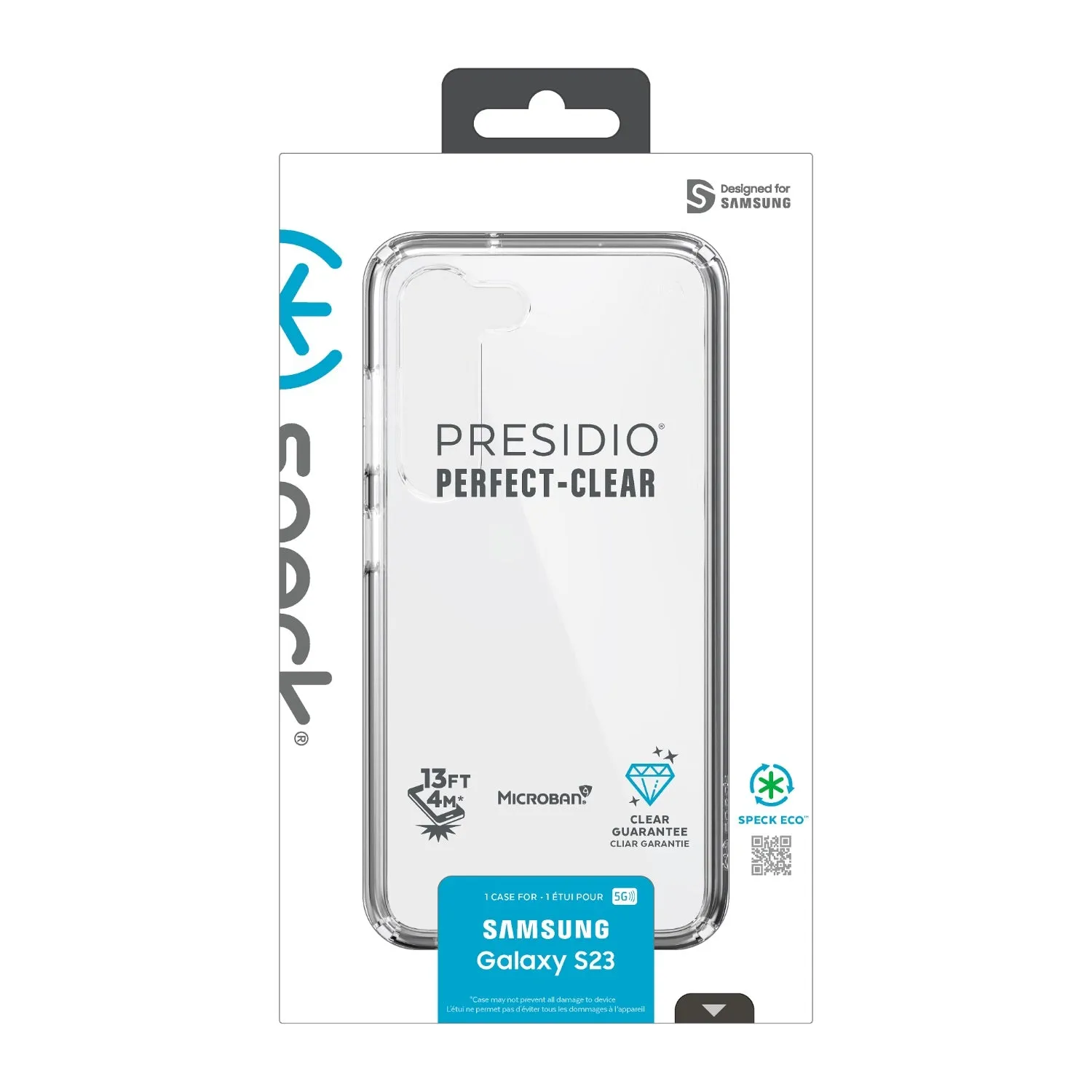 Speck Presidio Perfect Clear Case - Samsung Galaxy S23