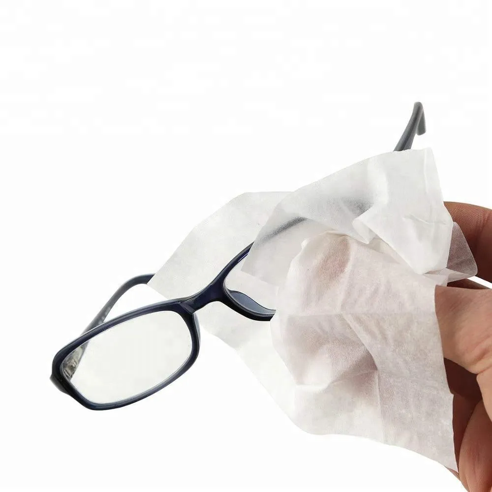 Spectacle & Lens Alcohol Wipes With Optional Blue Light Glasses