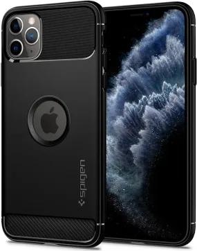 Spigen Rugged Armor Case for iPhone 11 Pro - Black