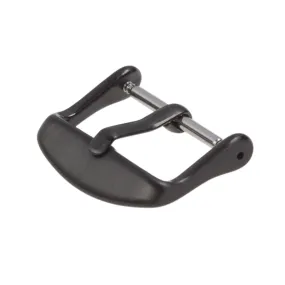 Stainless Steel Buckle - Brushed Black PVD