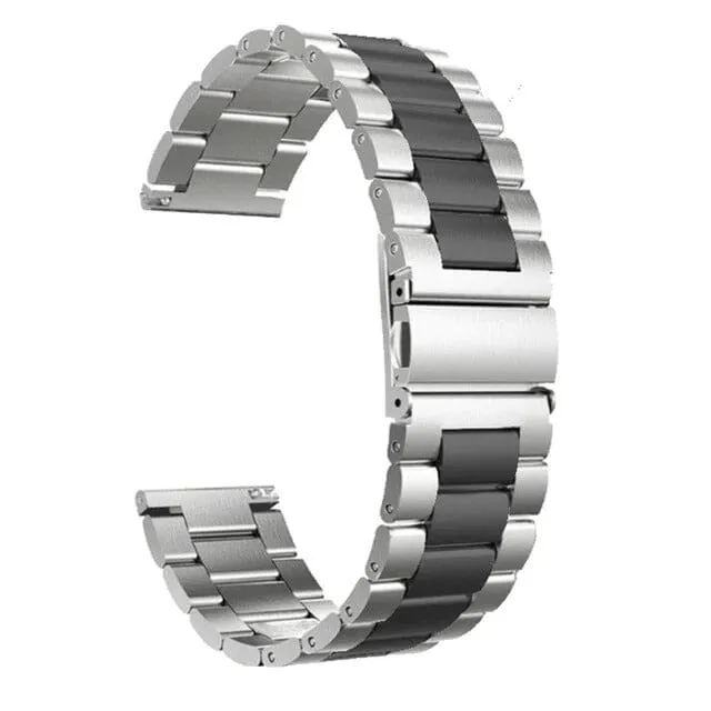 Stainless Steel Link Watch Strap Compatible with the 3Plus Vibe Smartwatch