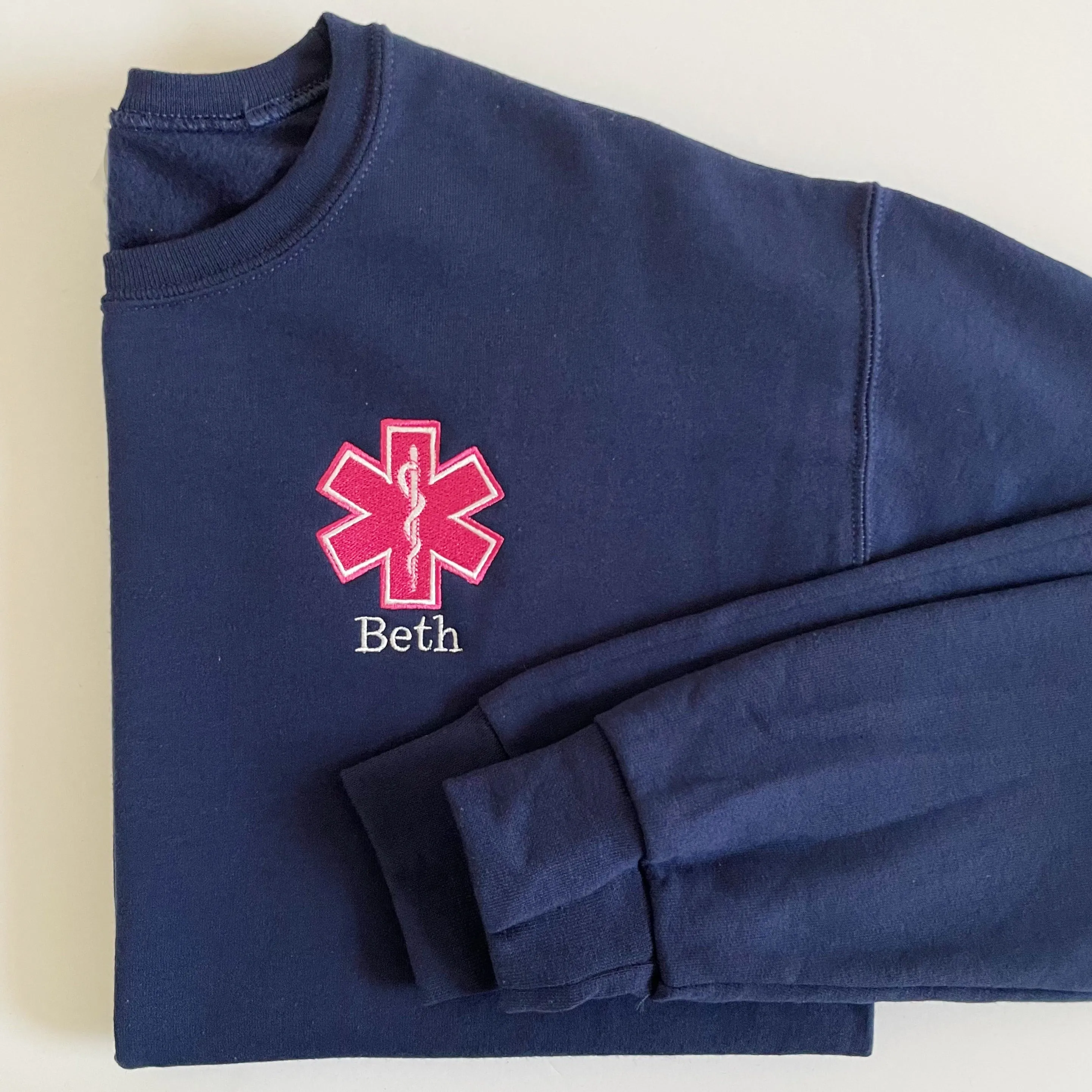 Star Of Life Crewneck Sweatshirts