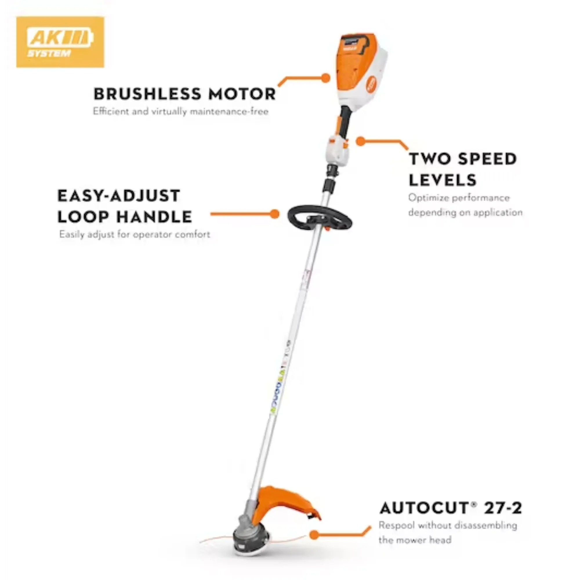 STIHL FSA 80 R Battery Powered String Trimmer | Tool Only