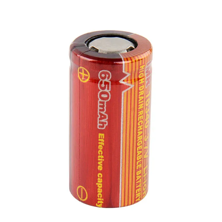 TF IMR 16340 650mAh Li-ion Battery