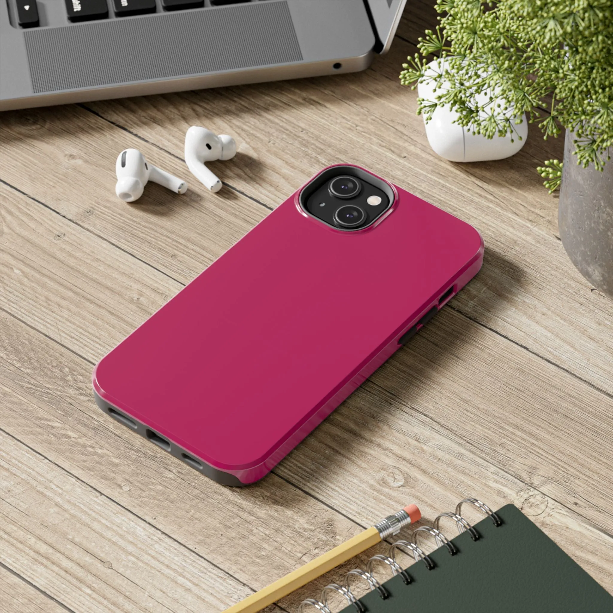 The Basics Cerise iPhone Cases - The Basics Collection