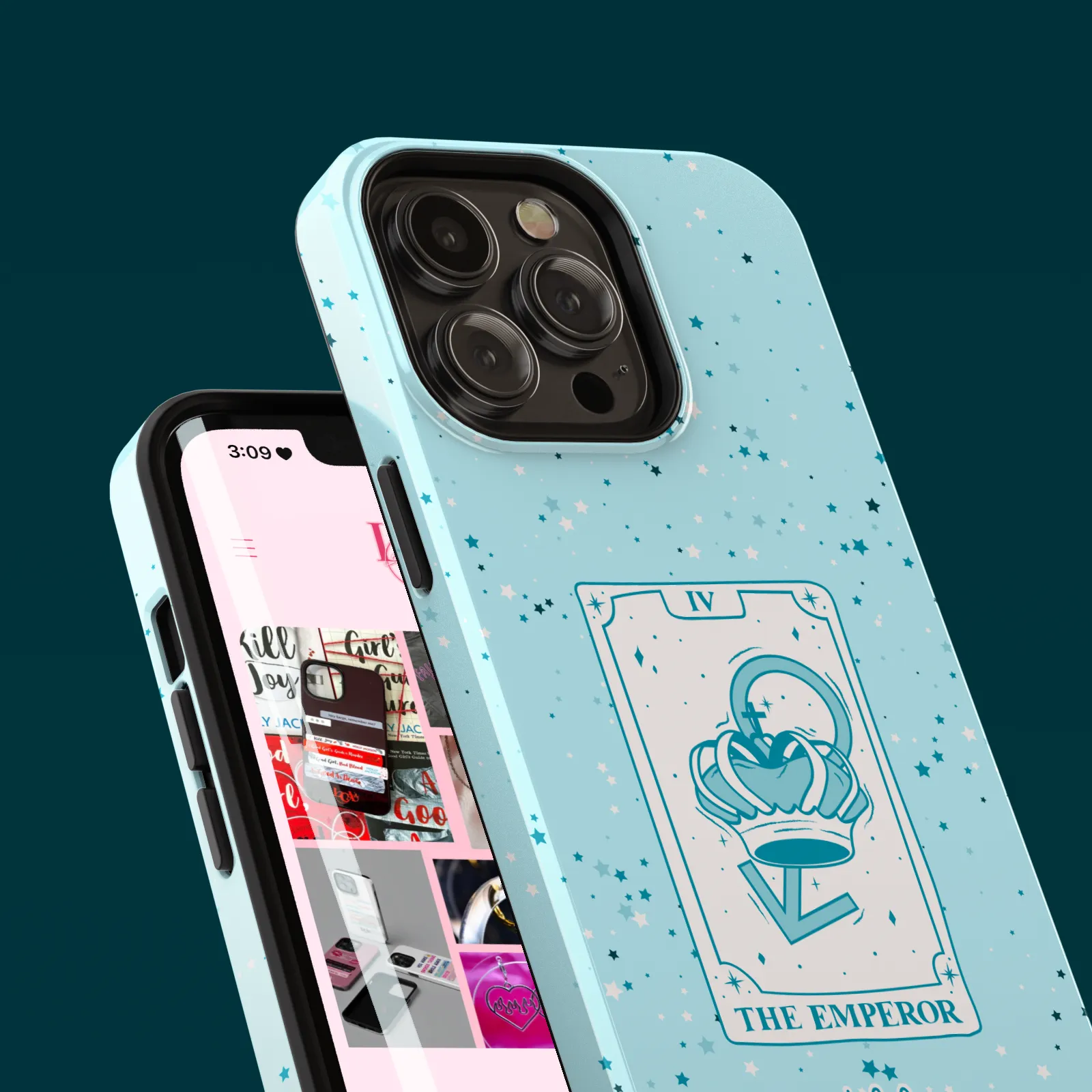 The Emperor Tarot Phone Case