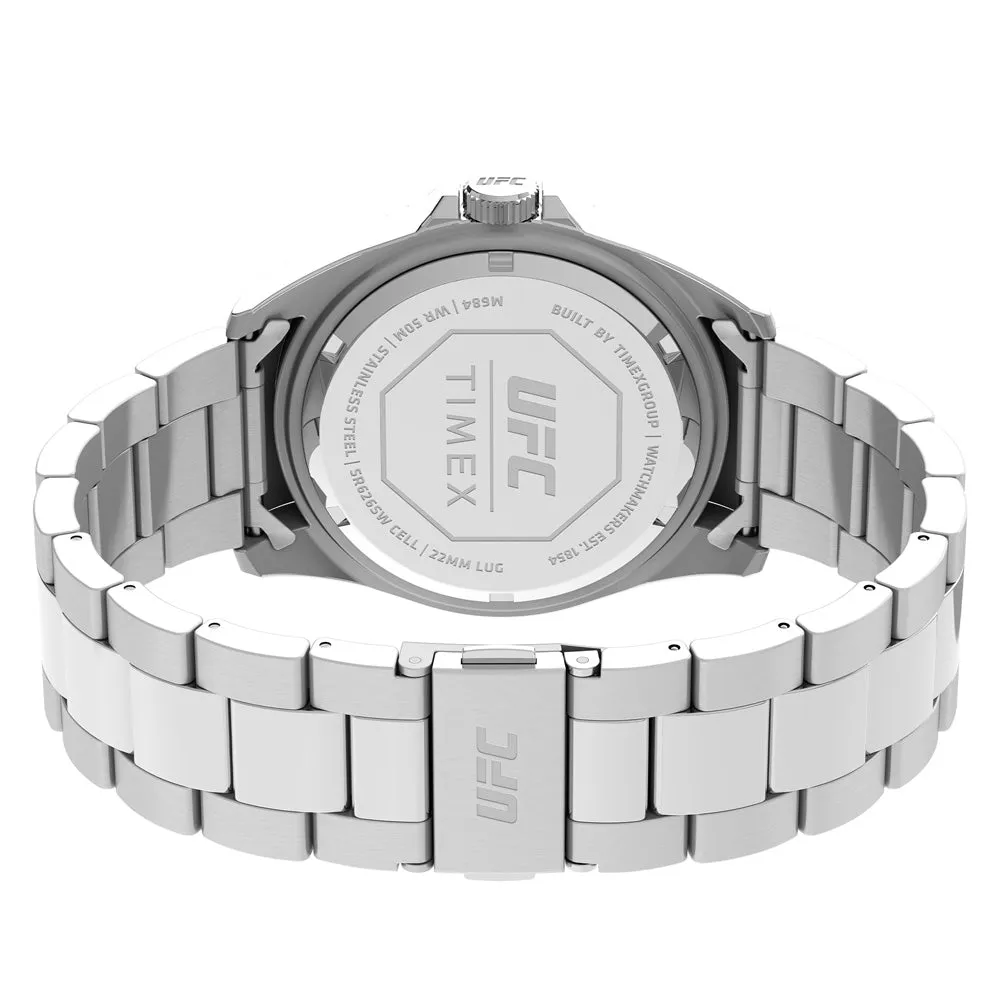 Timex Ufc Debut 3-Hand 42.5mm Stainless Steel Band