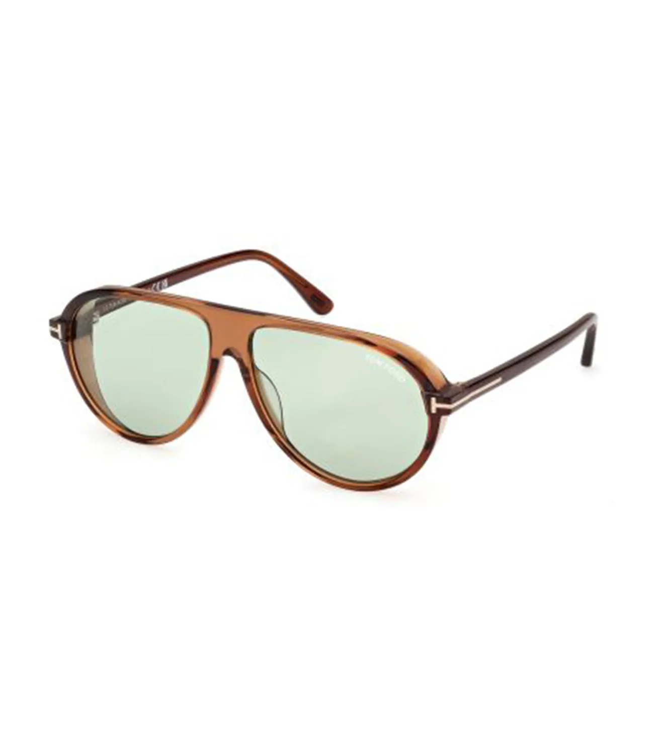 Tom Ford Marcus Men's Green Aviator Sunglasses