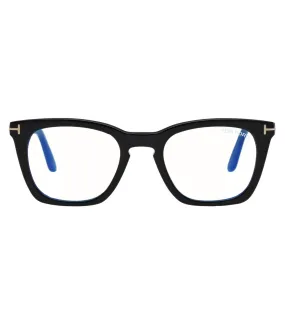 Tom Ford Men's Black Square Optical Frame