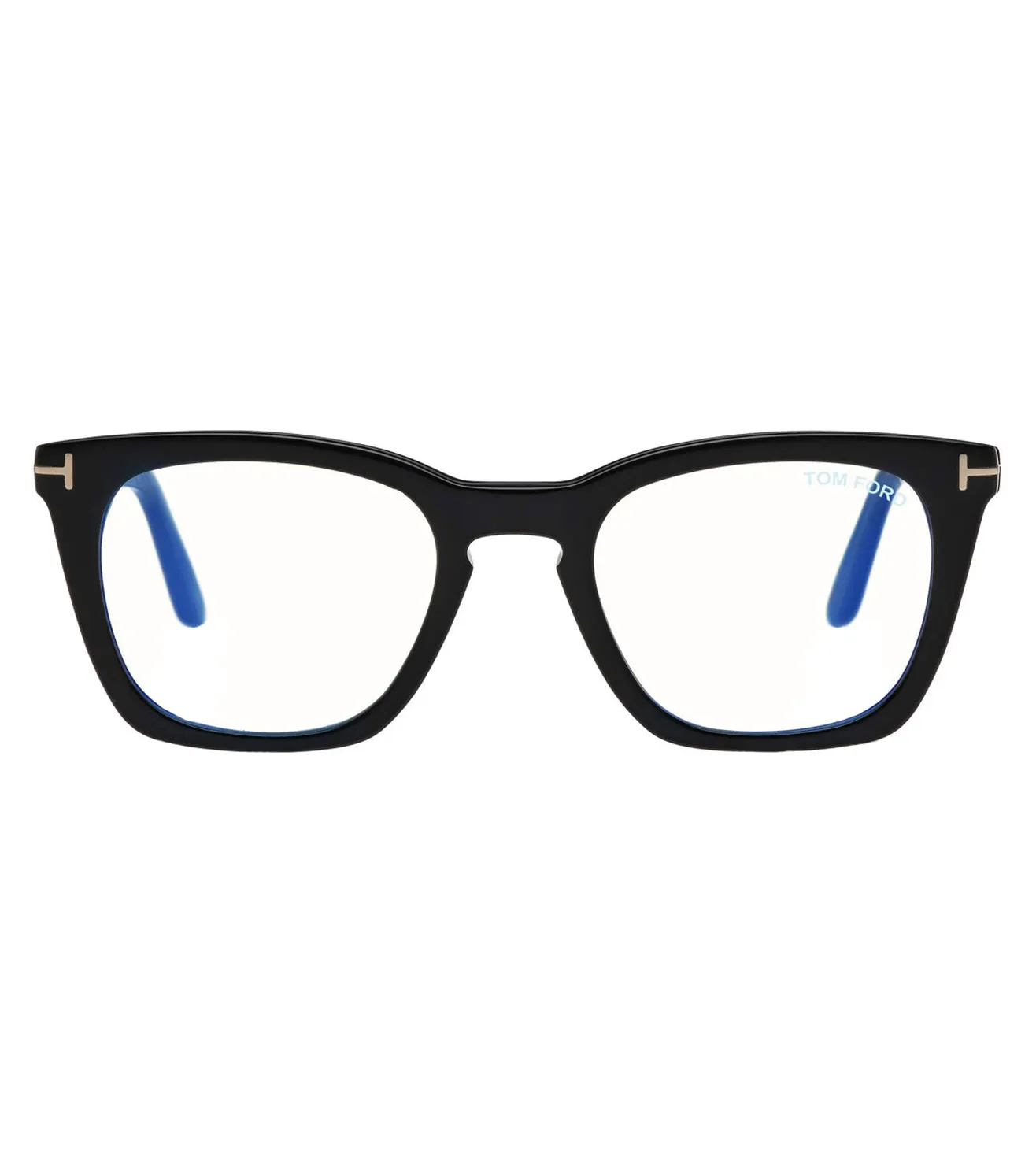 Tom Ford Men's Black Square Optical Frame