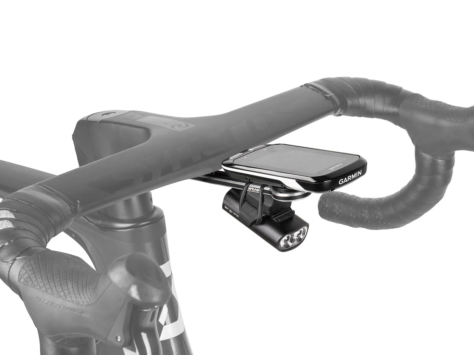 Topeak UTF ‘Out Front’ Integrated Bars Multi-Mount for Garmin Edge GPS & GoPro