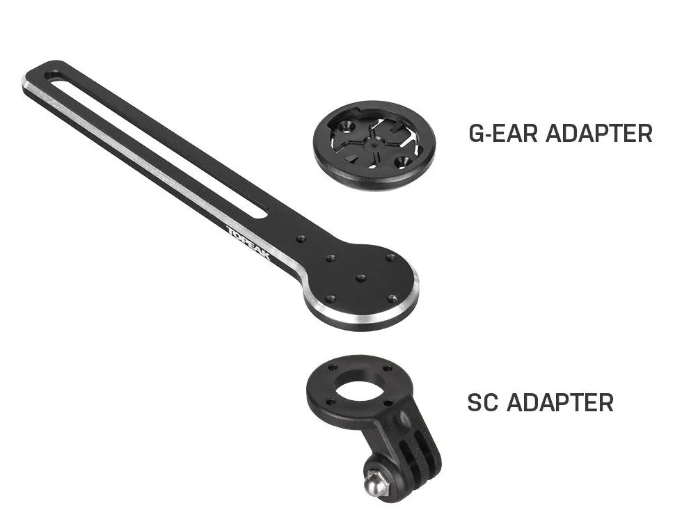 Topeak UTF ‘Out Front’ Integrated Bars Multi-Mount for Garmin Edge GPS & GoPro