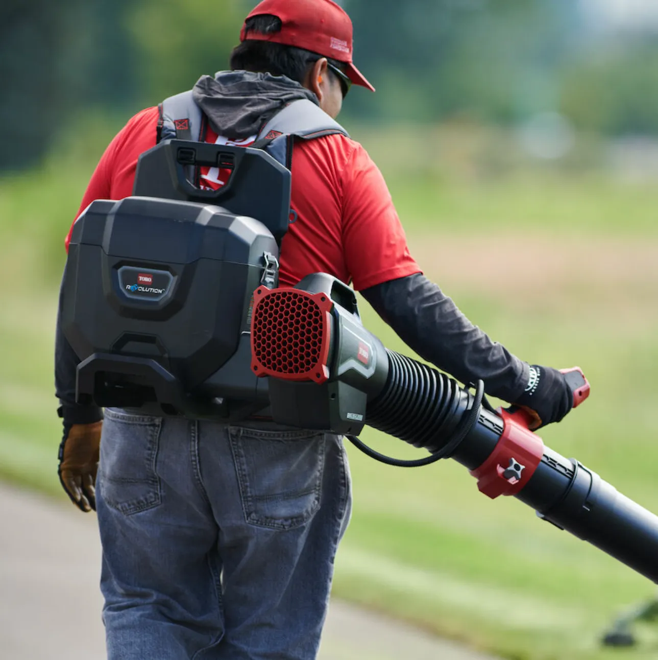 TORO 60V Revolution Electric Battery Backpack Leaf Blower