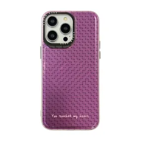 Touched My Heart iPhone Case