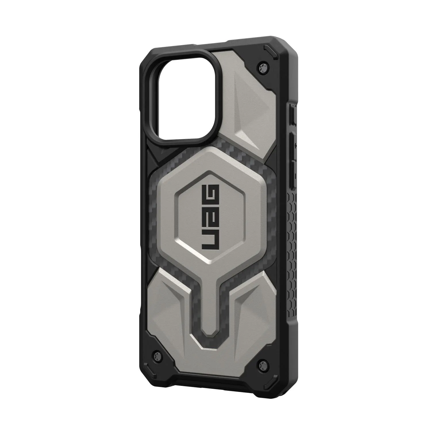 UAG Monarch Pro MagSafe Case - Apple iPhone 16 Pro Max - Titanium (UAG-I16PM-MPMCF)