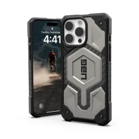 UAG Monarch Pro MagSafe Case - Apple iPhone 16 Pro Max - Titanium (UAG-I16PM-MPMCF)