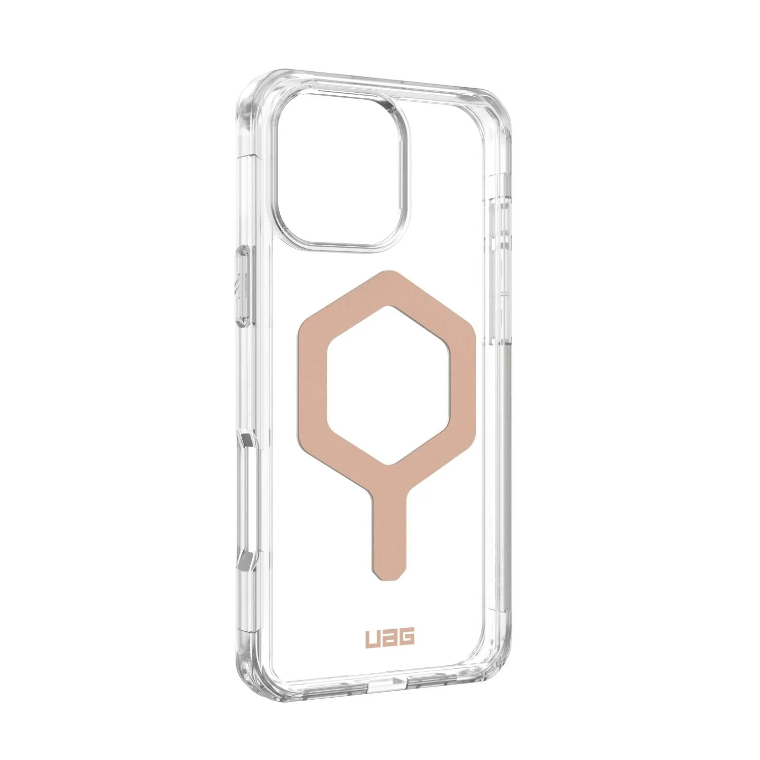 UAG Plyo Magsafe Case - Apple iPhone 16 Pro Max - Ice & Rose Gold (UAG-I16PM-MPLYG)