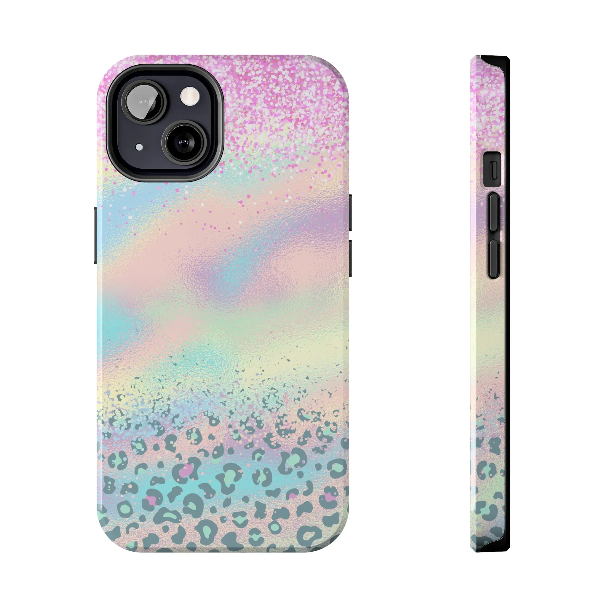 Unicorn Leopard print design Tough Phone Case compatible with a large variety of iphone models, Gift, Phone Case