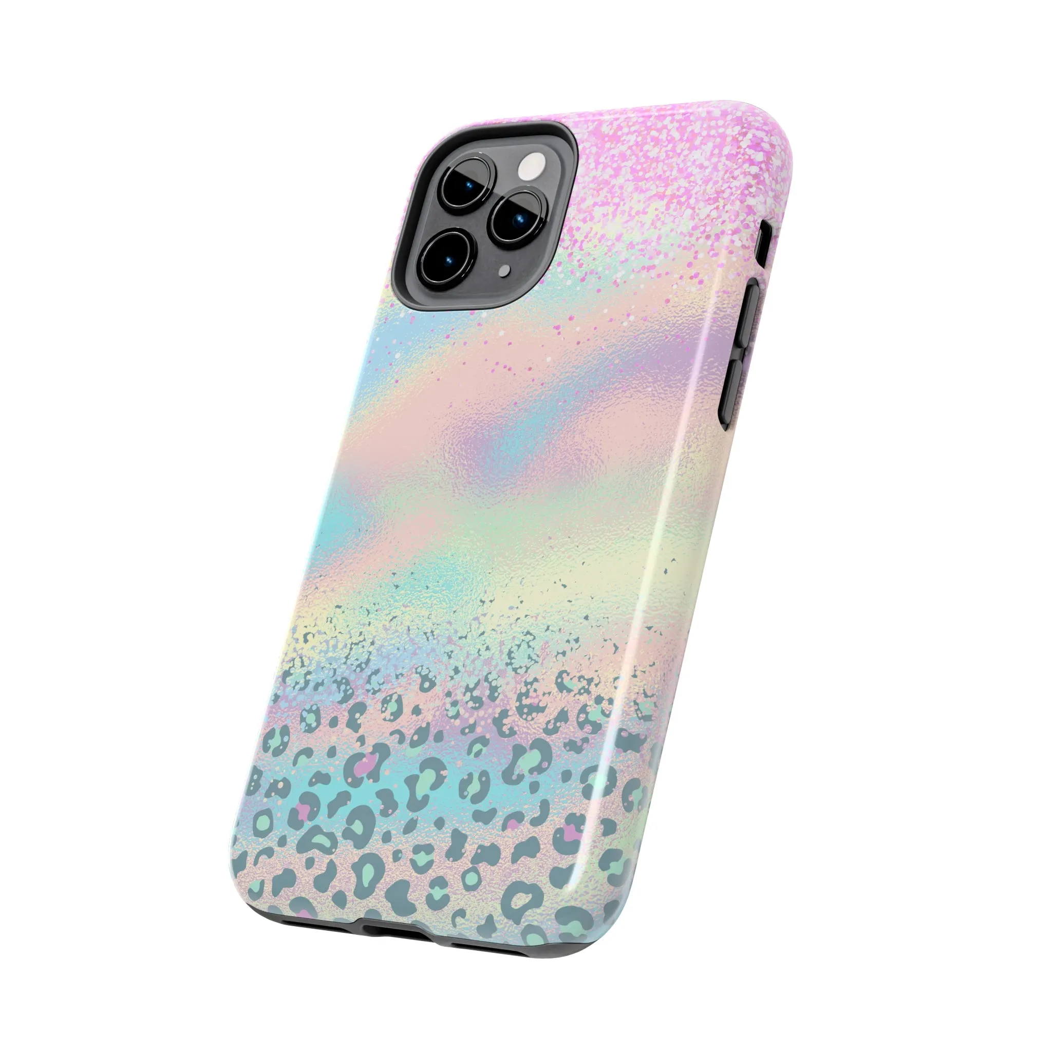 Unicorn Leopard print design Tough Phone Case compatible with a large variety of iphone models, Gift, Phone Case