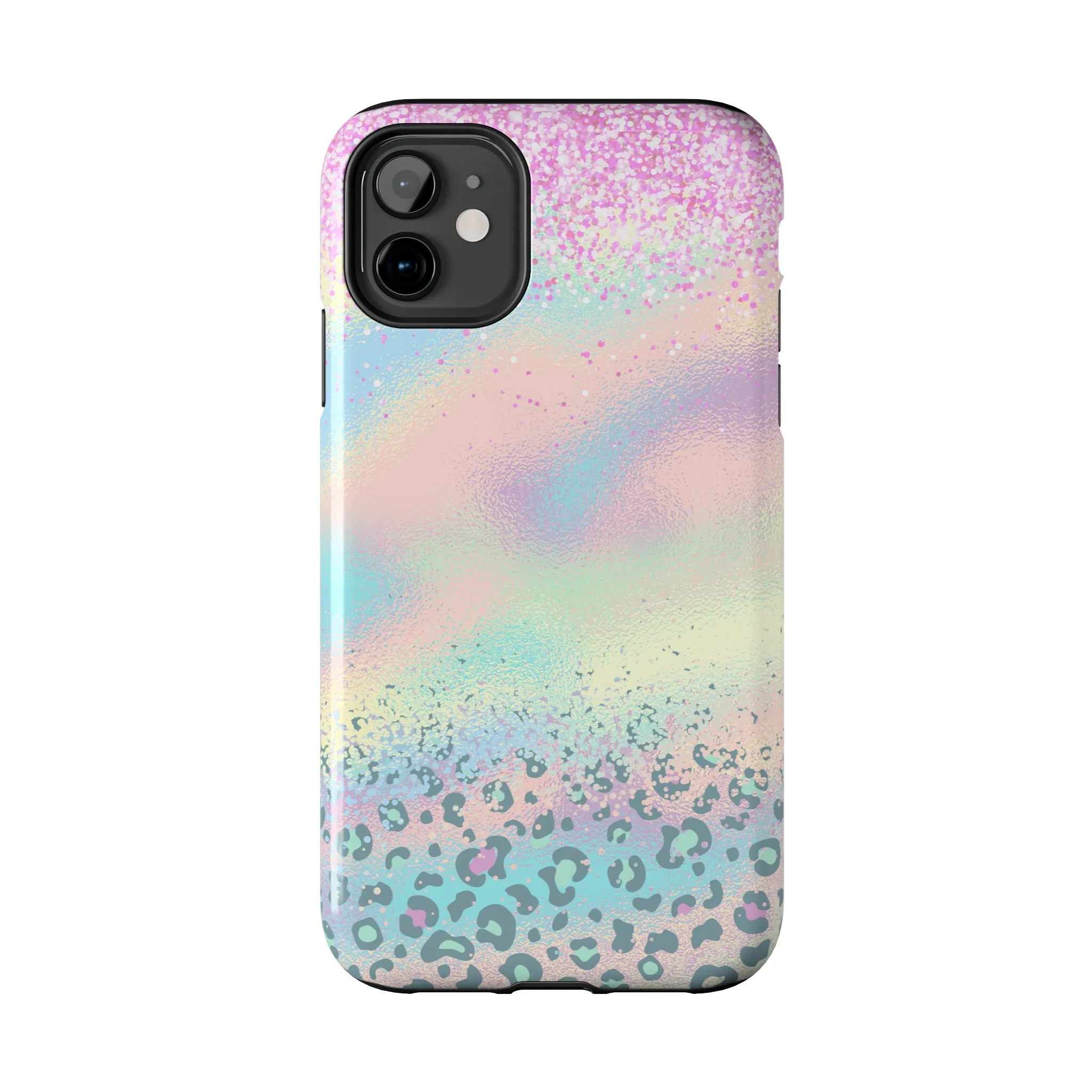 Unicorn Leopard print design Tough Phone Case compatible with a large variety of iphone models, Gift, Phone Case