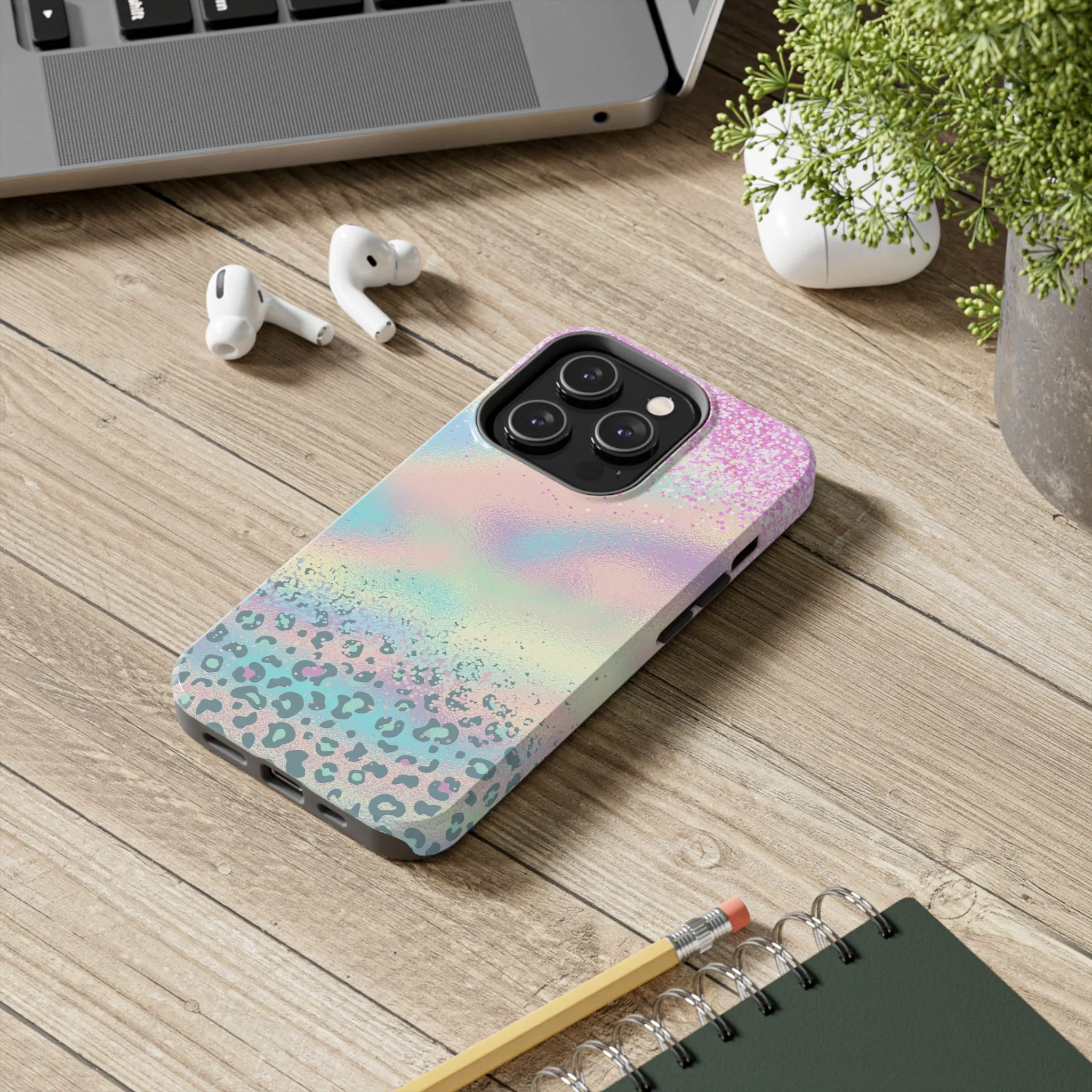 Unicorn Leopard print design Tough Phone Case compatible with a large variety of iphone models, Gift, Phone Case