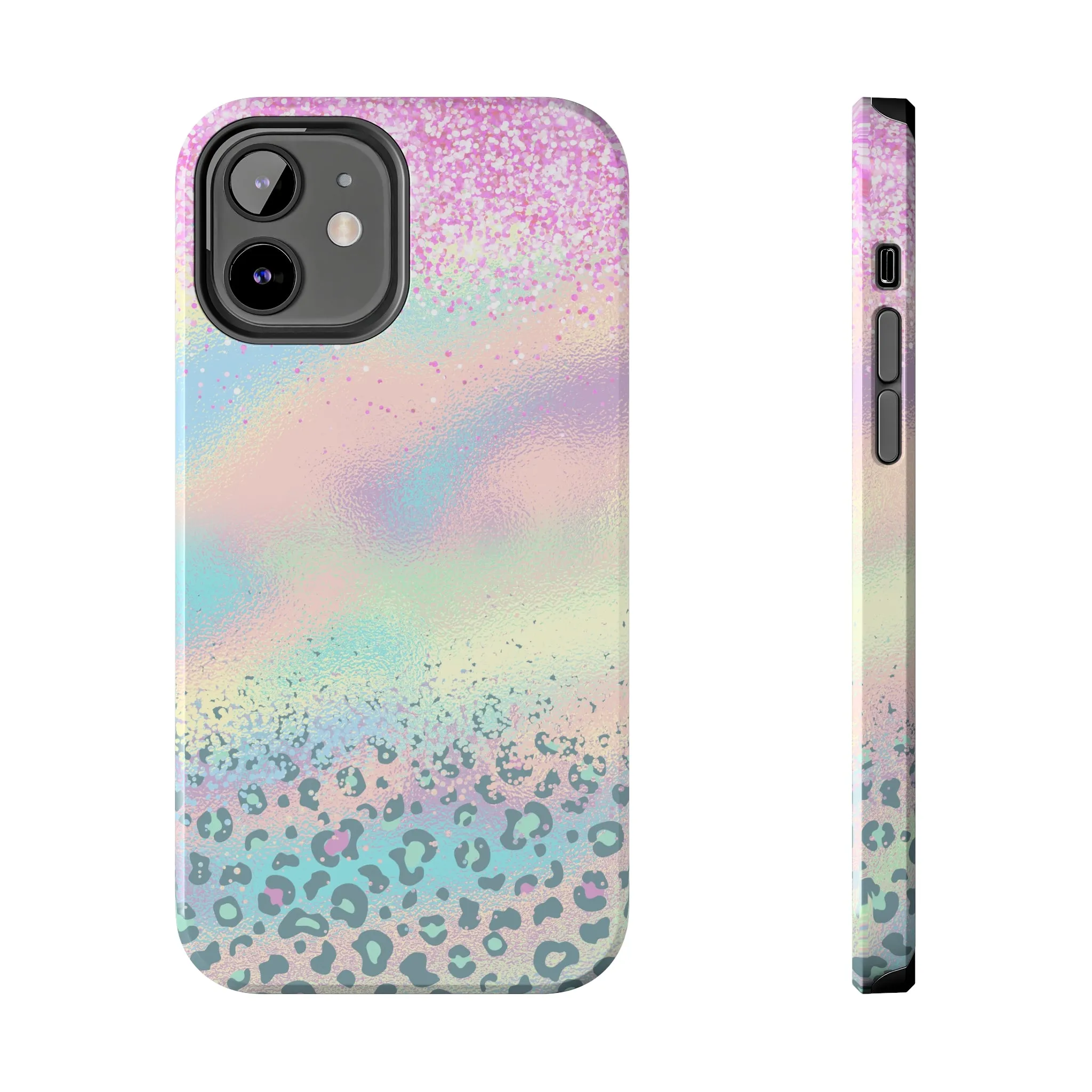 Unicorn Leopard print design Tough Phone Case compatible with a large variety of iphone models, Gift, Phone Case