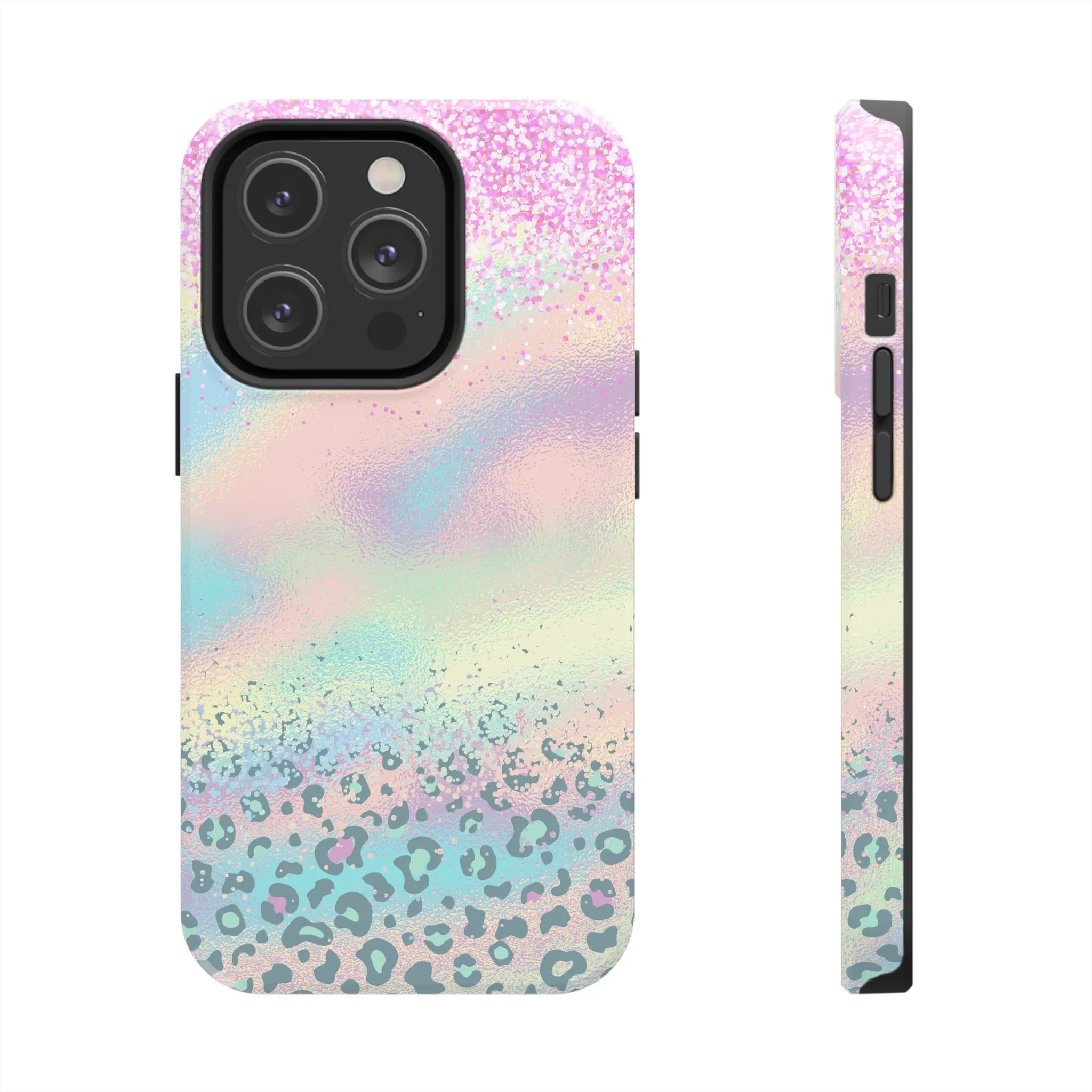 Unicorn Leopard print design Tough Phone Case compatible with a large variety of iphone models, Gift, Phone Case