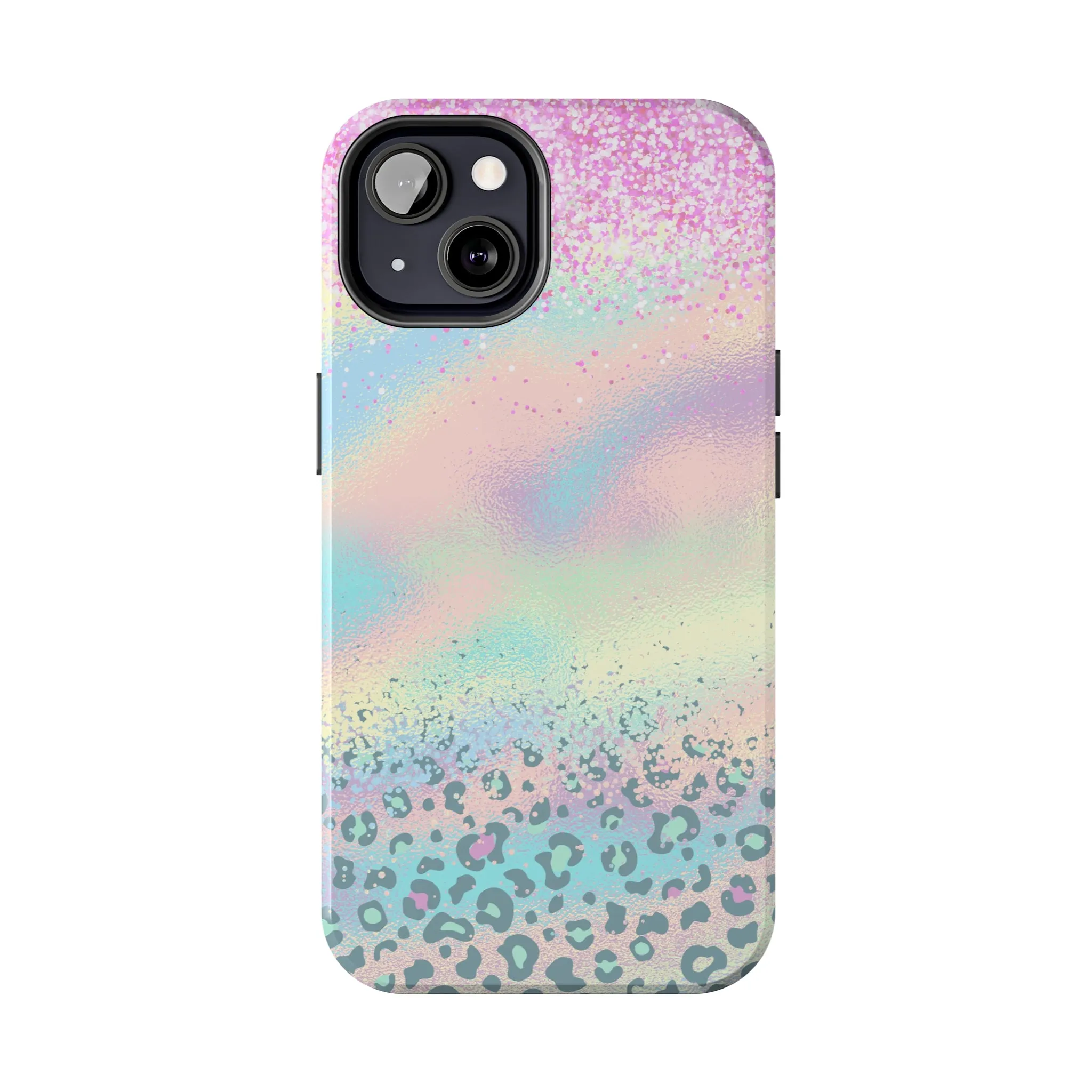 Unicorn Leopard print design Tough Phone Case compatible with a large variety of iphone models, Gift, Phone Case