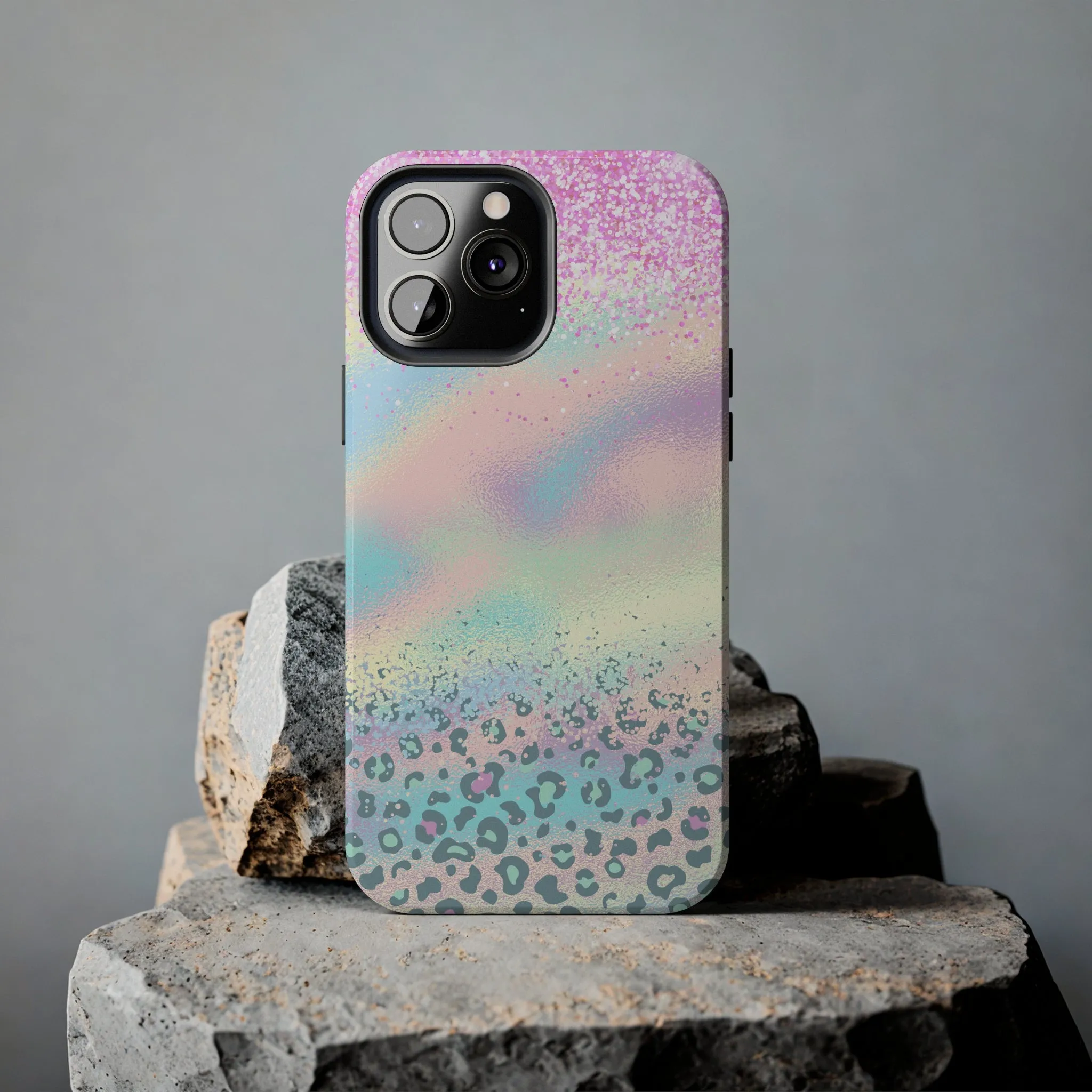 Unicorn Leopard print design Tough Phone Case compatible with a large variety of iphone models, Gift, Phone Case