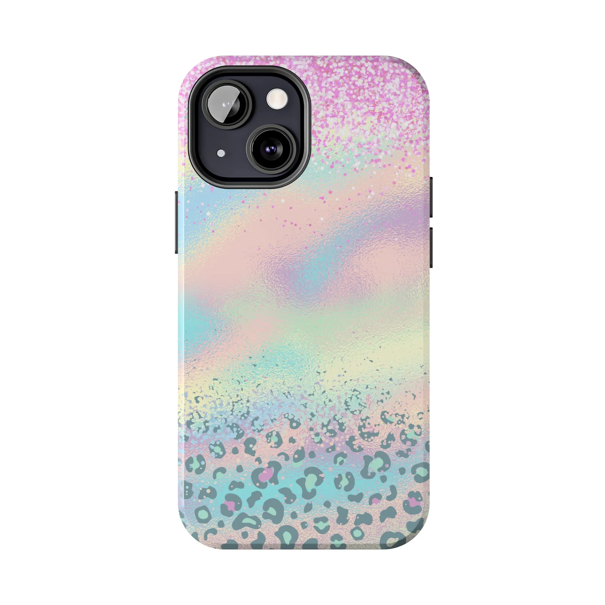 Unicorn Leopard print design Tough Phone Case compatible with a large variety of iphone models, Gift, Phone Case