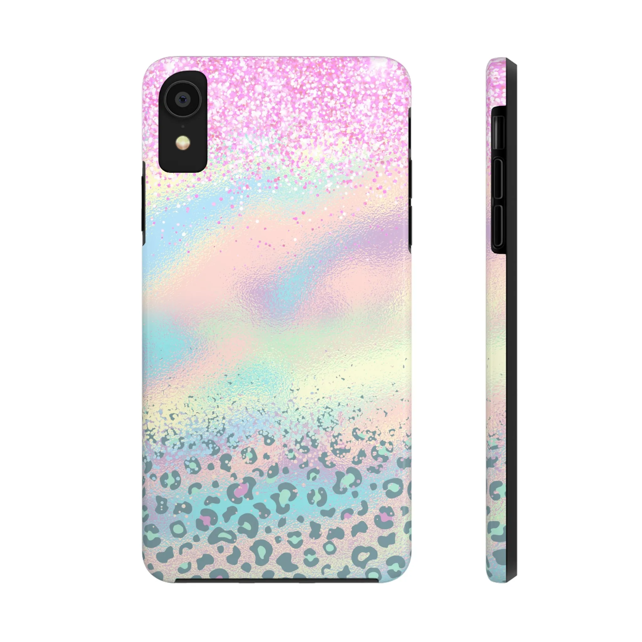 Unicorn Leopard print design Tough Phone Case compatible with a large variety of iphone models, Gift, Phone Case