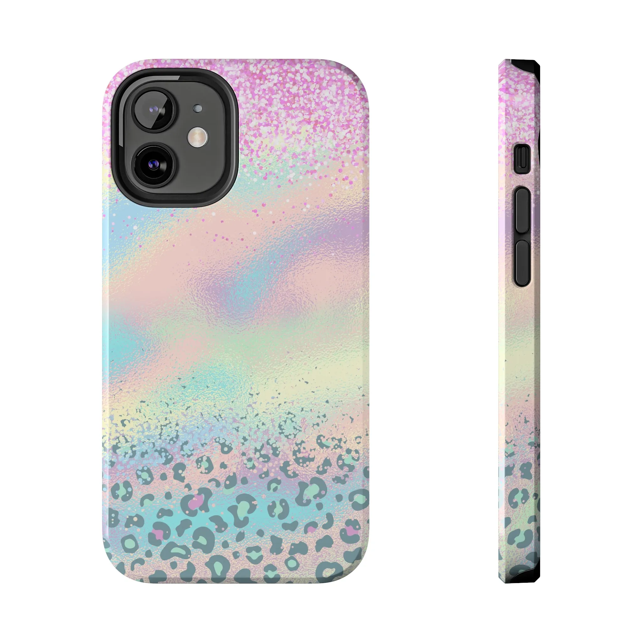 Unicorn Leopard print design Tough Phone Case compatible with a large variety of iphone models, Gift, Phone Case