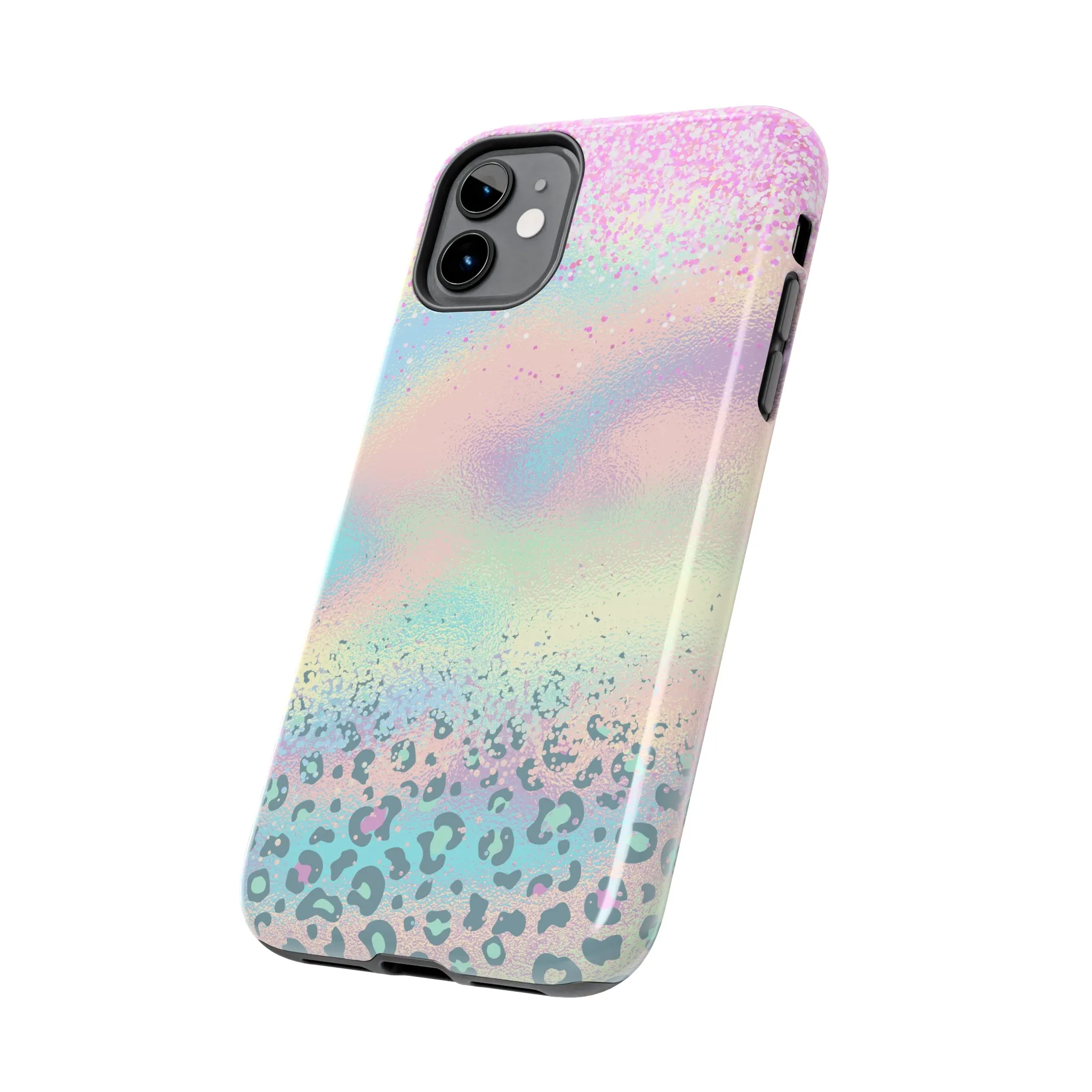 Unicorn Leopard print design Tough Phone Case compatible with a large variety of iphone models, Gift, Phone Case