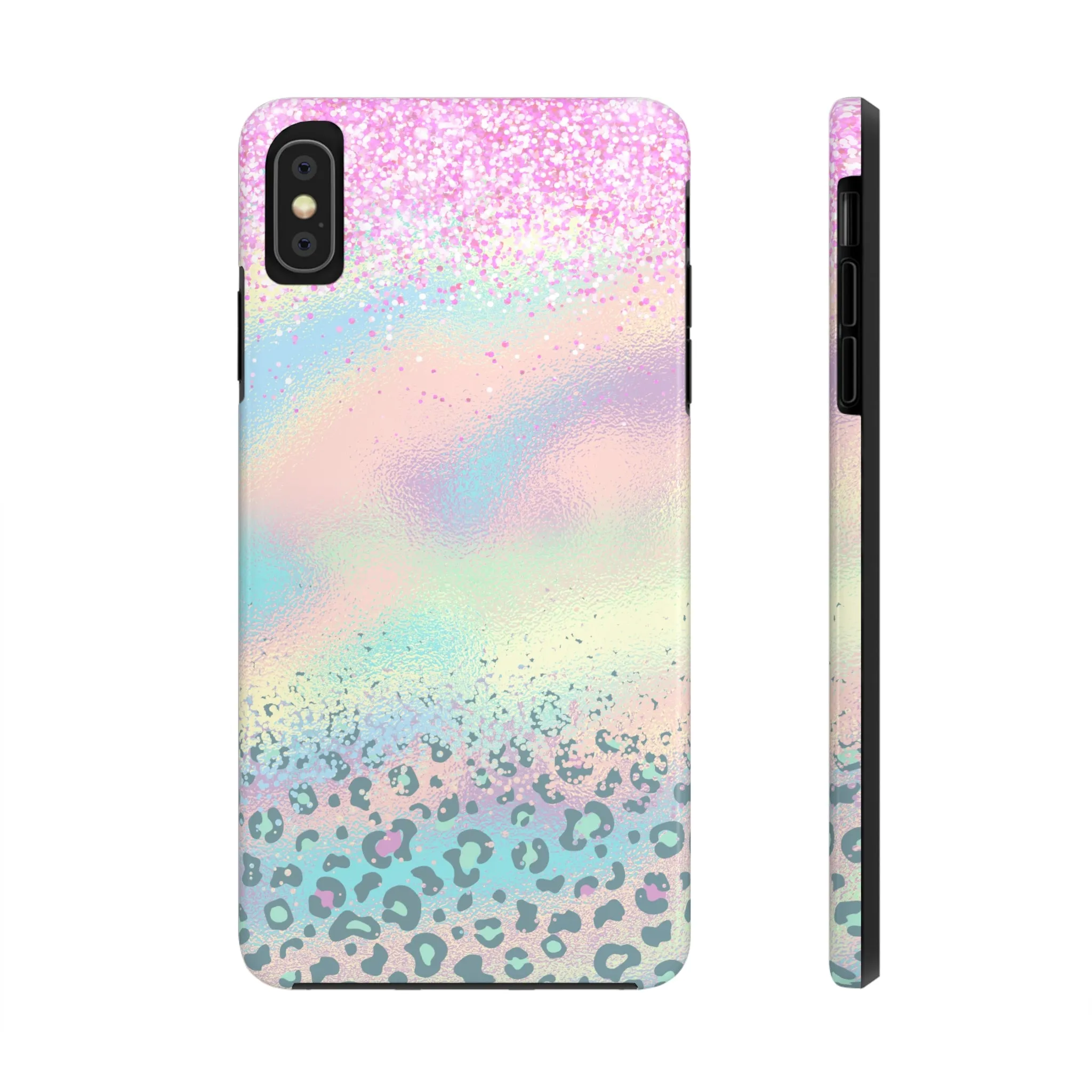 Unicorn Leopard print design Tough Phone Case compatible with a large variety of iphone models, Gift, Phone Case