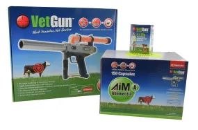 VetGun III AiM-A Cattle Insecticide Delivery System 150 Cow Producer Kit