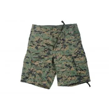 Vintage Style Camo Infantry Utility Shorts