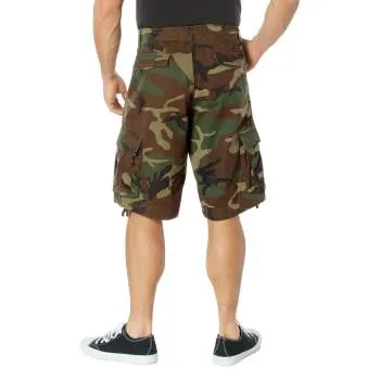 Vintage Style Camo Infantry Utility Shorts