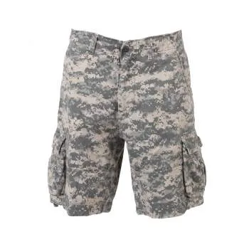 Vintage Style Camo Infantry Utility Shorts